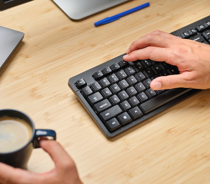 Produktbild Trust Ody Ii Wireless Keyboard De (DE, Kabellos)