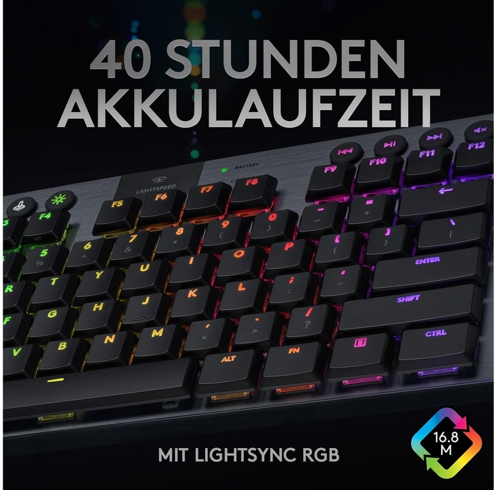 Produktbild Logitech G G915 TKL (CH, Kabellos)