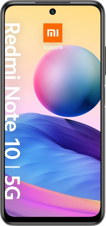 Actual product image Xiaomi Redmi Note 10 (128 GB, Graphite gray, 6.50", Hybrid Dual SIM, 5G)