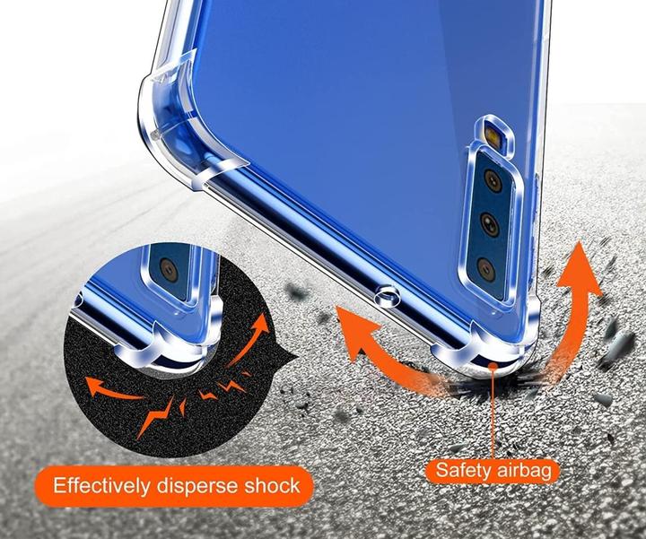 Immagine prodotto Screenguard Samsung Galaxy A7 2018 Custodia Crystal Soft Airbag Bumper (Samsung Galaxy A7 (2018))