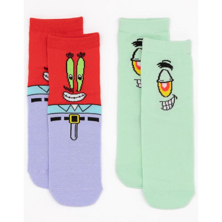 Actual product image Spongebob Squarepants Socks (pack of 5) (5-pack, 22 - 24)
