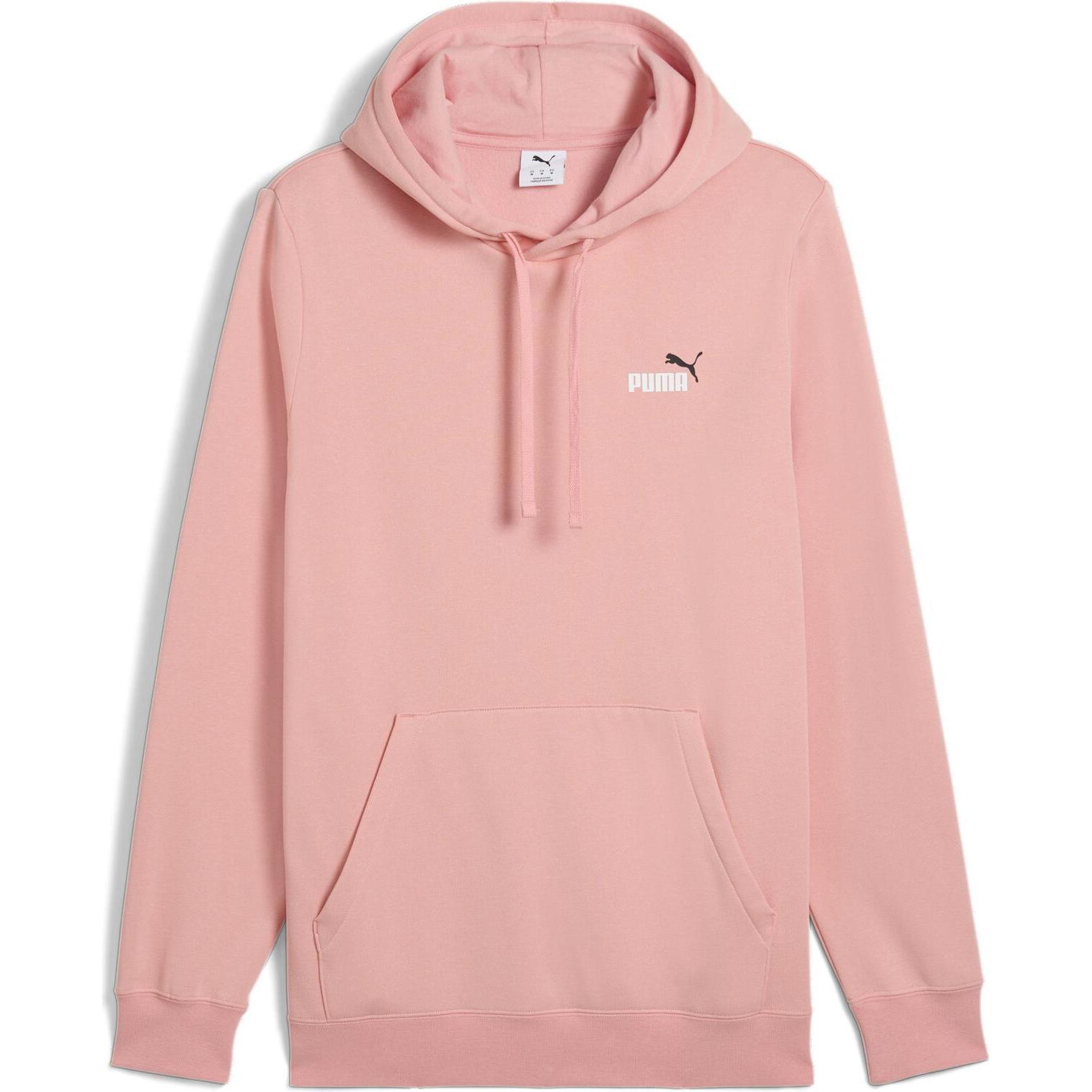 Puma, Herren, Pullover, ESS 2 COLOR Small No. 1 Logo Hoodie FL, Pink, (XXL)