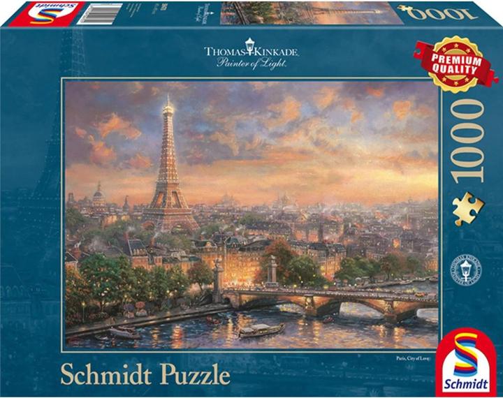 Schmidt Spiele Paris Stadtr Liebe (1000 Teile)