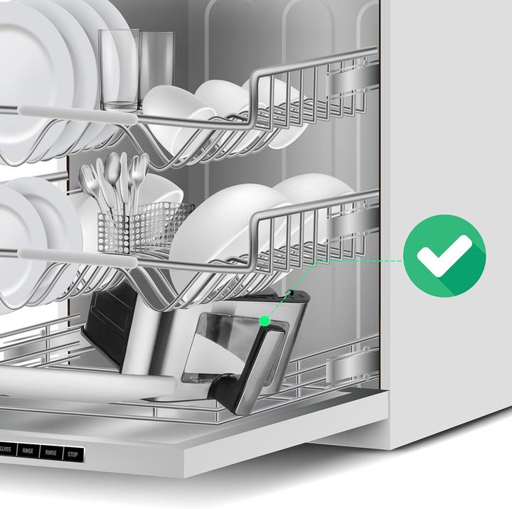 Produktbild Lehmann Heissluftfritteuse Air Fryer ‎LHODF-1435 mit Sichtfenster, 12 Programmen & Timer