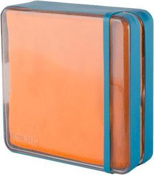 Actual product image Banale Soft microfibre cloth with container for sports and travel (13 x 4.5 x 13 cm)