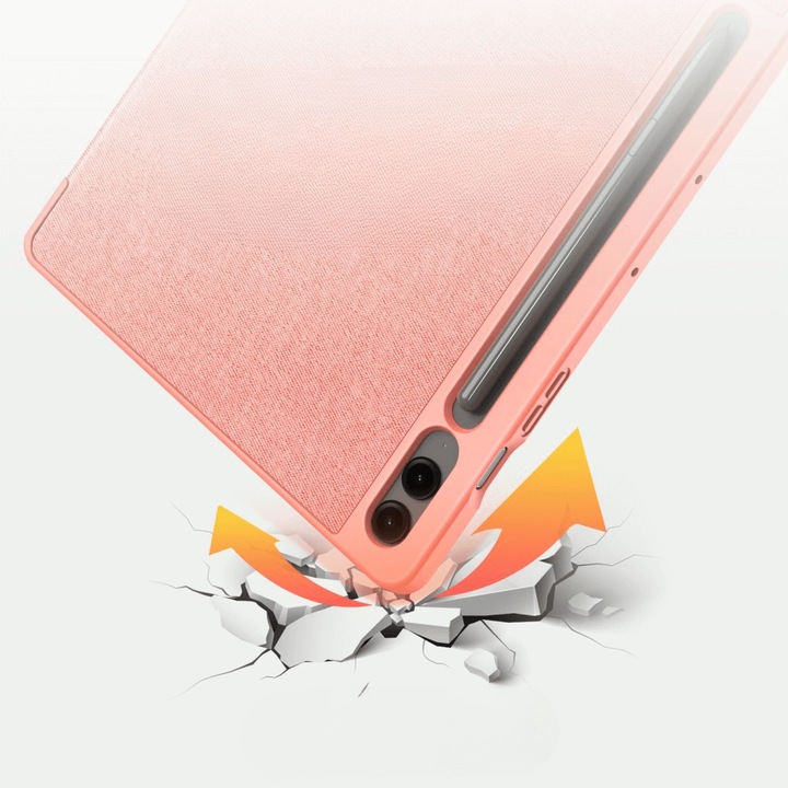 Actual product image Dux Ducis Domo Series Leather Book Cover Case (Galaxy Tab S9 FE+)