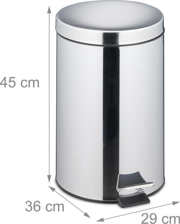 Produktbild Relaxdays Mülleimer (20 l)