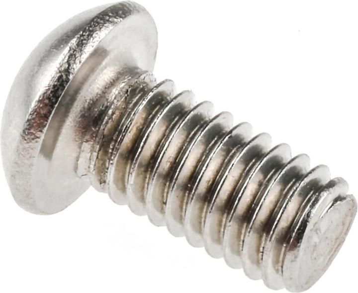 Produktbild RS PRO Schrauben Linsenkopf A2 ISO7380 M6x12mm (100 Schrauben pro Stück)