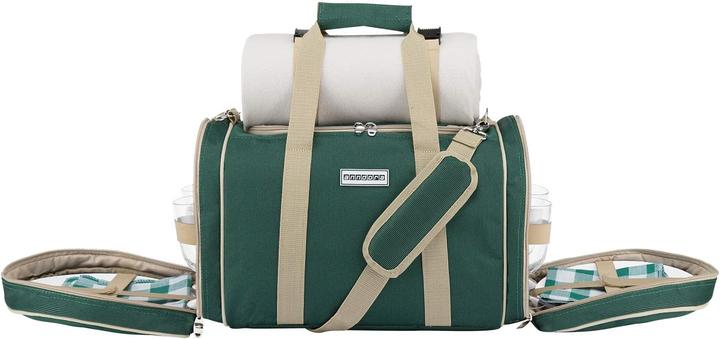 Anndora Picknick-Set mit Kühltasche und Decke für 4 Personen