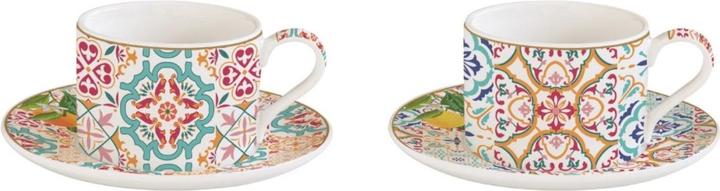 Actual product image Easy Life Coffee Cup w. Saucer Coffee Mania Set of 2 (240 ml, 2 x)