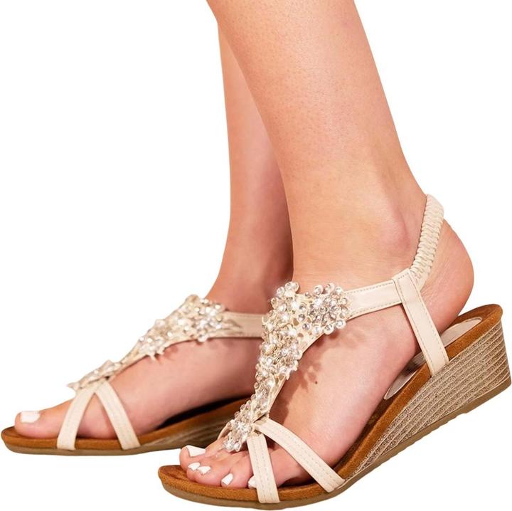 Image du produit Where's That From - Sandales style Strass - Femme (41)