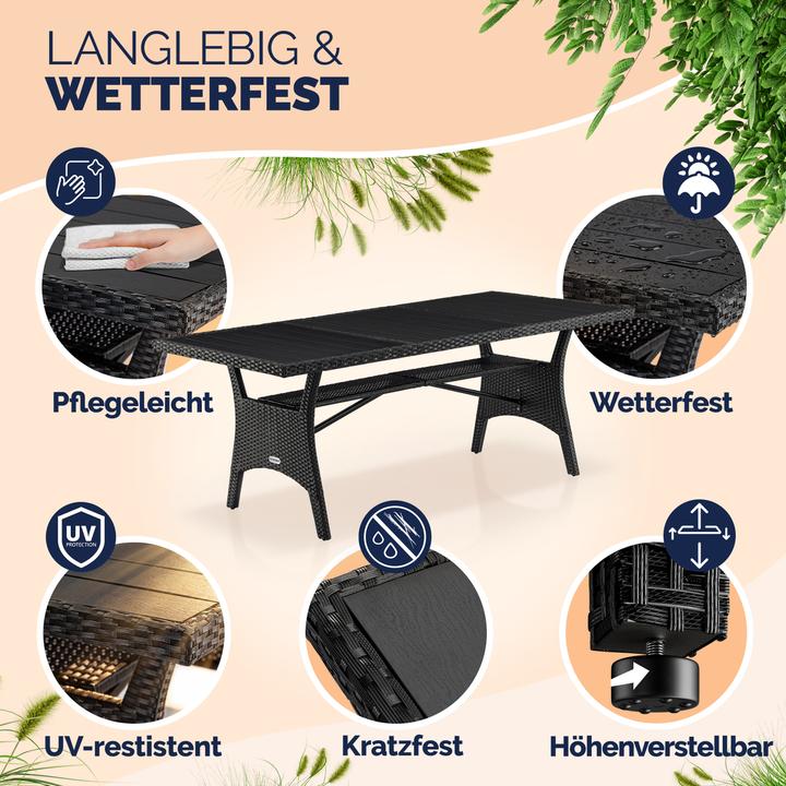 Produktbild Casaria Gartentisch