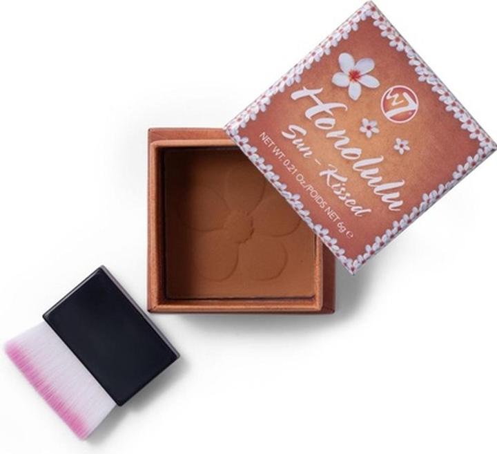 W7 Honolulu Sun-Kissed Bronzing Powder Pressed Powder Bronzer Konturieren & Hervorheben Veganes Makeup (Bronzer)