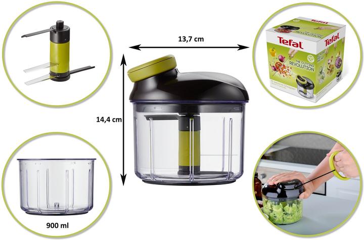 Produktbild Tefal Ingenio 5-Sekunden Zerkleinerer (900 ml)