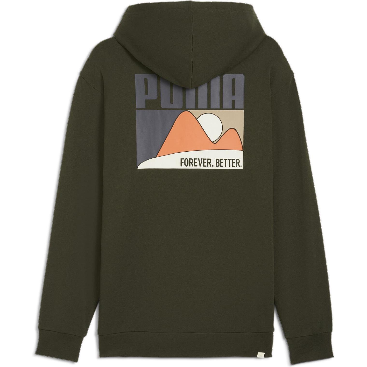 Thumbnail - Puma, Herren, Pullover, BETTER SPORTSWEAR Hoodie, Grün, (L)