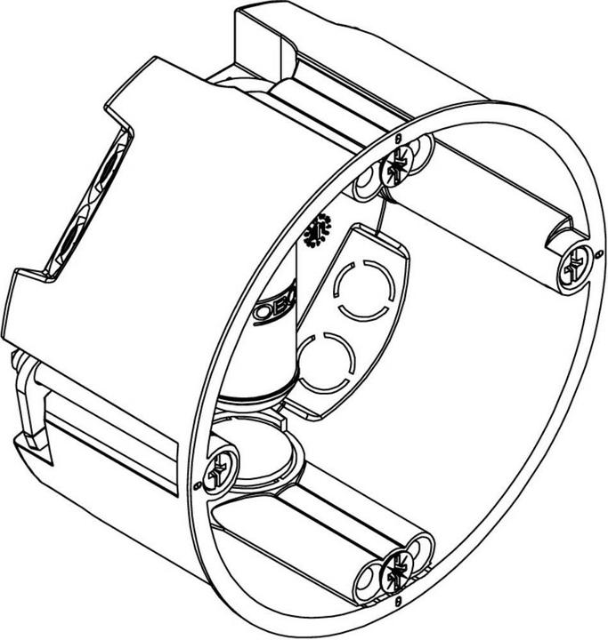 Actual product image OBO Bettermann HW device box