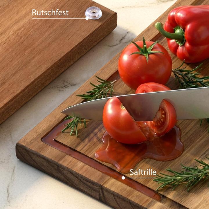 Produktbild Blumtal 3er-Set Schneidebrett mit Ständer