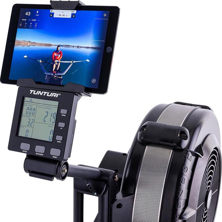 Actual product image Tunturi Fitrow 80i Rowing Sicker - Rowing machine fitness - Foldable rowing device - 10 resistance l