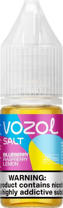 Vozol Liquids 20mg, Blueberry Raspberry Lemon (Bilberry, Lemon, Raspberry)
