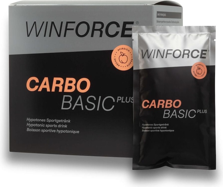 Produktbild Win Force Carbo Basic Plus (Pfirsich, 10 Stk., 600 g)