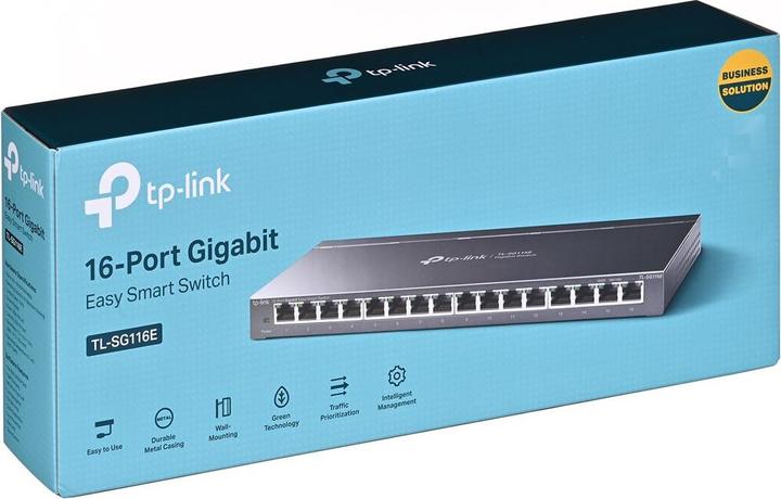 Productafbeelding TP-Link 16-P.Gigabit Gemakkelijke Slimme Schakelaar (16 Havens)
