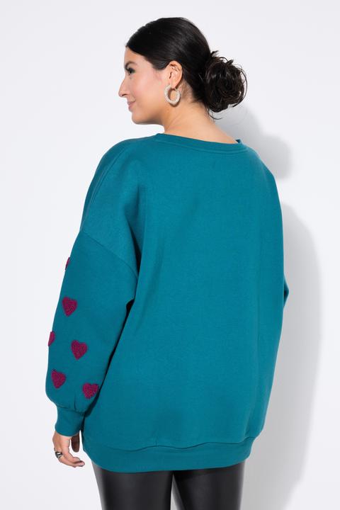 Produktbild Studio Untold Sweatshirt, extra oversized, Ärmel-Hearts (56)