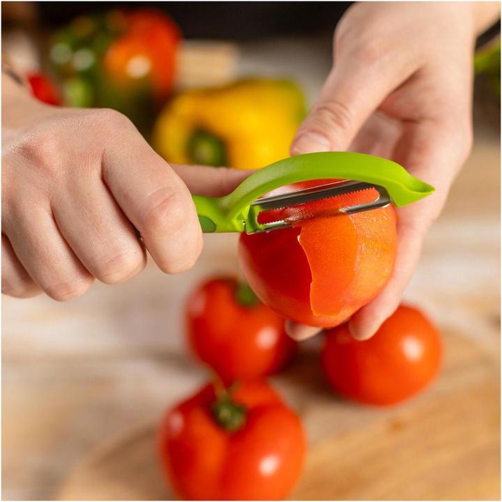 Produktbild Kuhn Rikon Sparschäler Piranha Swivel grün