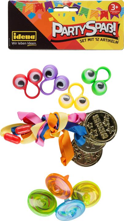 Idena Partyspass Set mit 12 Artikel
