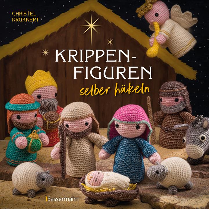Produktbild Krippenfiguren selber häkeln (Deutsch, Christel Krukkert, Gerhard Witteveen, Janine Malz, 2022)