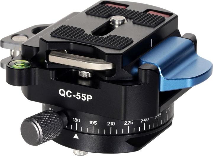 Sirui Schnellwechselplatte QC-55P, Stativgewinde: 3/8", 1/4' (Tripod quick-release plate)