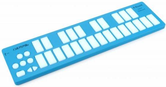 Produktbild Keith McMillen McMillen K-Board MIDI-Controller Aqua mit Kopfhörer (Keyboard)