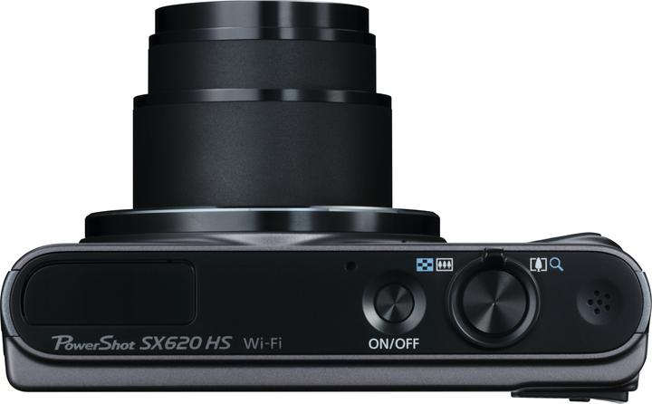 Produktbild Canon PowerShot SX620HS Black Ess. Kit (4.5 - 112.5 mm, 20.20 Mpx, 1/2,3'')