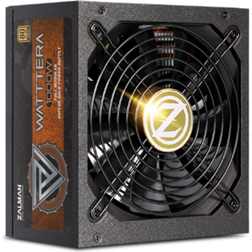 Zalman ZM1000-EBTII 80 PLUS Gold Netzteil - 1000 Watt (1000 W), PC Netzteil, Schwarz
