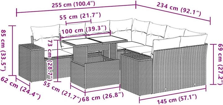 Produktbild vidaXL Charley
