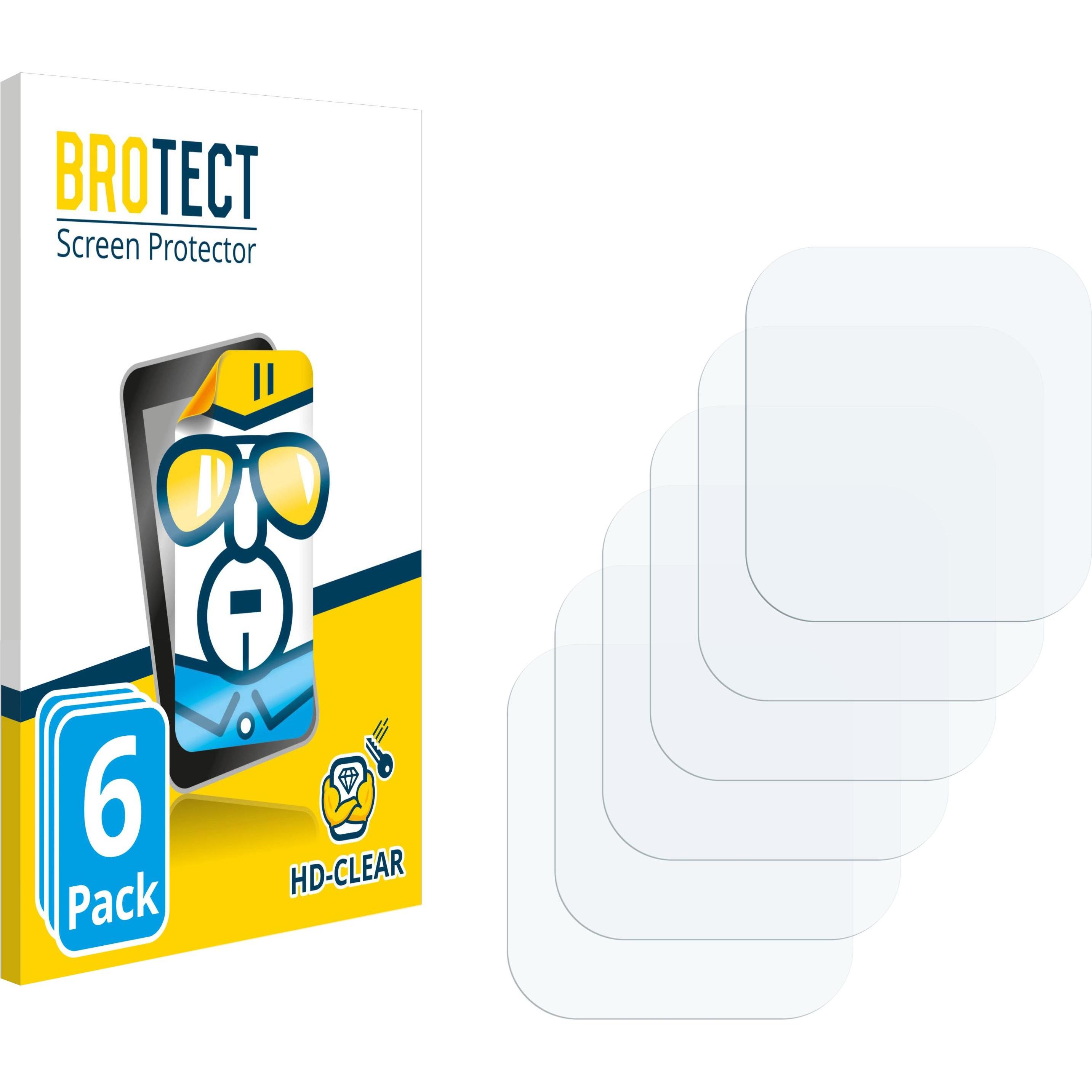 BROTECT Schutzfolie Displayschutz Displayschutzfolie Folie Klar Transparent, Smartwatch Schutzfolie, Transparent