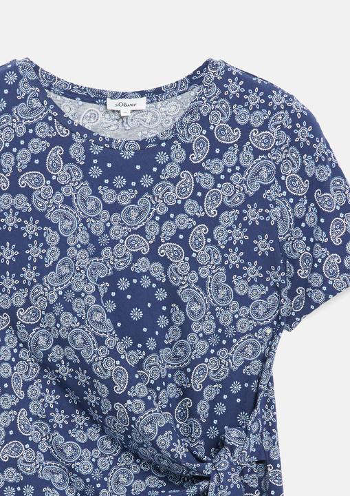 Image du produit s.Oliver Jerseykleid in Midilänge mit Knotendetail (36)