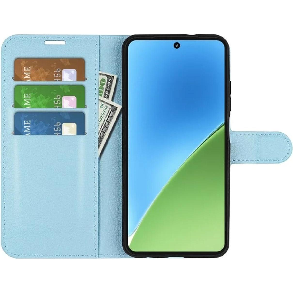 Thumbnail - Screenguard Leather Guard Lederhülle (Xiaomi Redmi Note 15), Smartphone Hülle, Blau