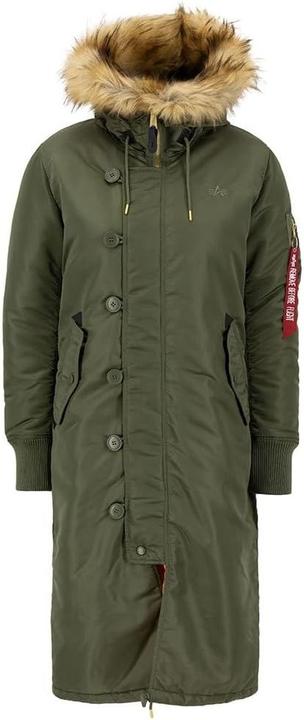 Actual product image Alpha Industries Long Fishtail Winter Jacket