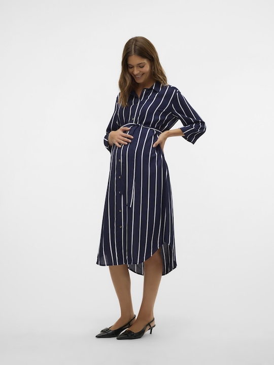 Produktbild Mamalicious MLSILVIE Umstandskleid Hemdblusenkleid (XL)