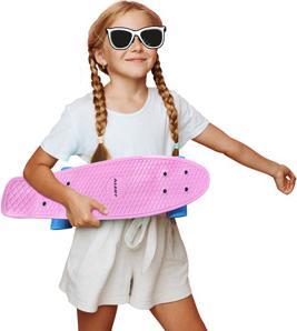 Actual product image Skateboard Pink 55 Cm ABEC 7