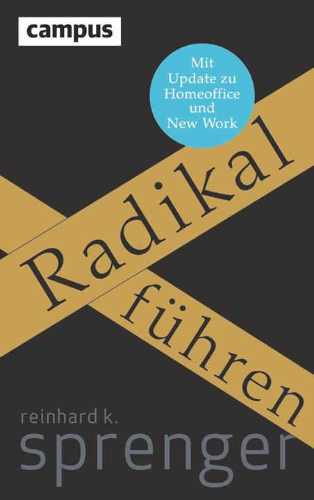 Actual product image Radikal führen (German, Reinhard K. Sprenger, 2023)