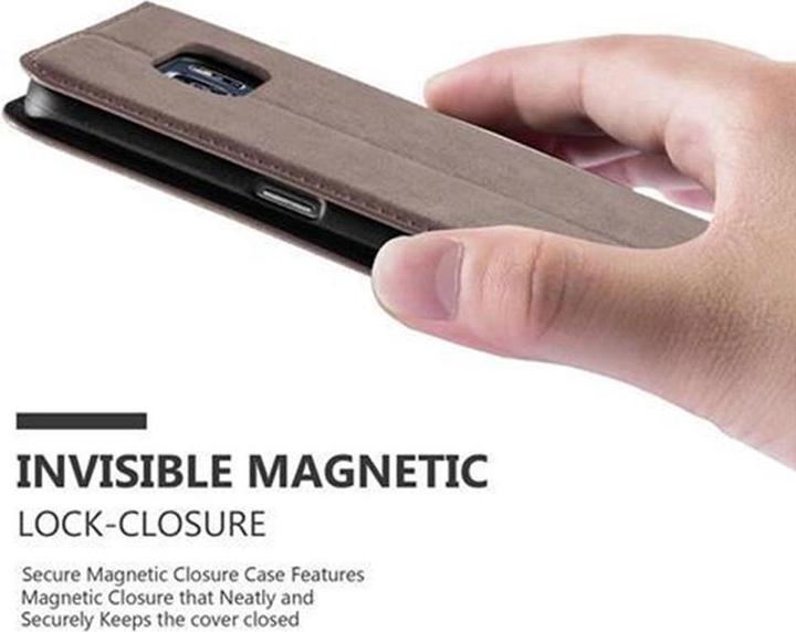 Productafbeelding Cadorabo Boek Onzichtbare Magneethoes (Samsung Galaxy S6 Edge)
