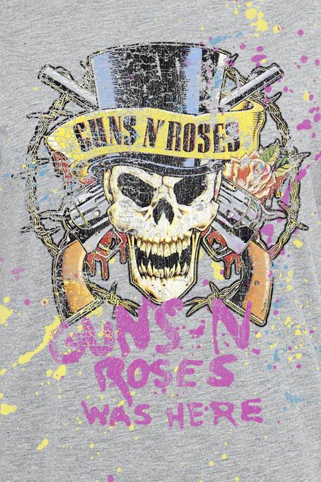 Produktbild Guns N Roses Top Hat Splatter (M)