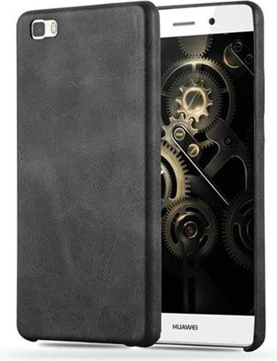 Actual product image Cadorabo Hard cover faux leather with texture (Huawei P8 Lite)