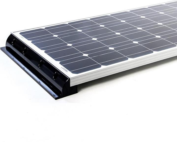 Actual product image Autosolar Solar module retaining spoiler for motorhome black (Solar system mounting material)