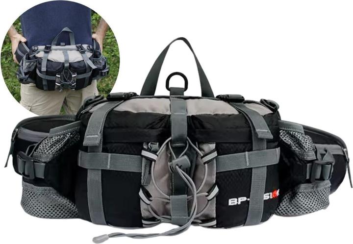 Produktbild Hermex Bauchtasche mit Schultergurten Umhängetasche Schultertasche Hüfttasche