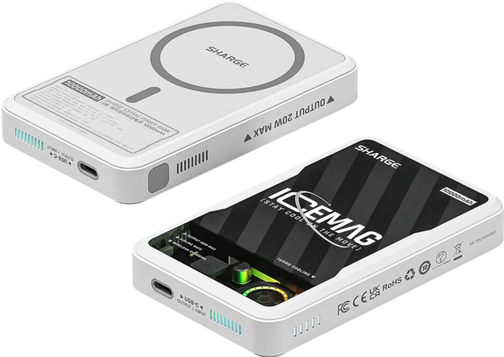 Produktbild Sharge Icemag (10000 mAh, 20 W, 37 Wh)