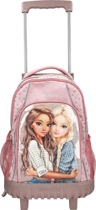 Image du produit Top Model Topmodel - School Backpack Trolley - Rosé with Grey Polka Dots (28 l)
