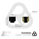 Produktbild Thermal Grizzly DeltaMate Extender - MF14 Black
