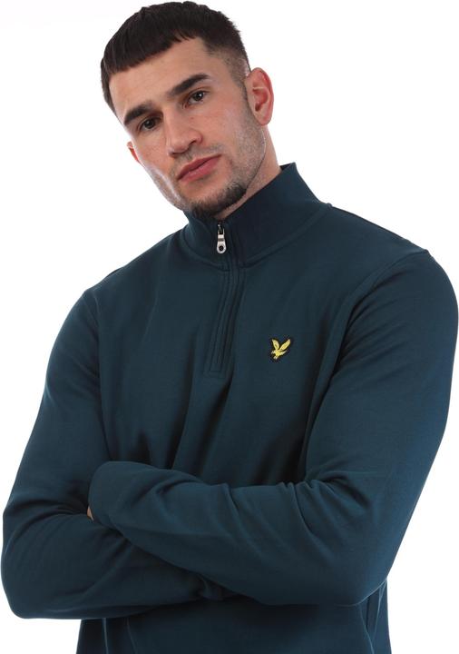 Produktbild Lyle and Scott mit kurzem Reissverschluss Sweatshirt Loopback (XS)